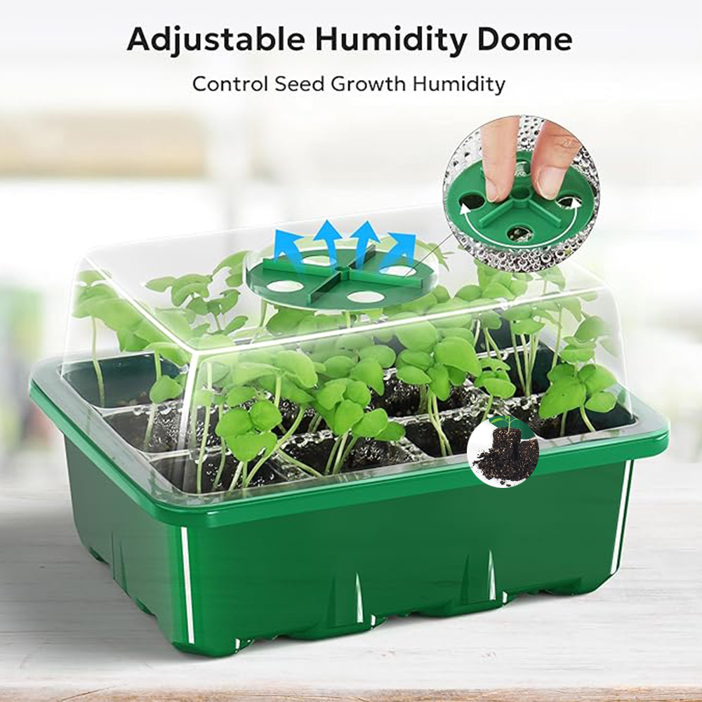 Dome Propagation Kit - 10 pièces/ensemble plateaux de semis Kit