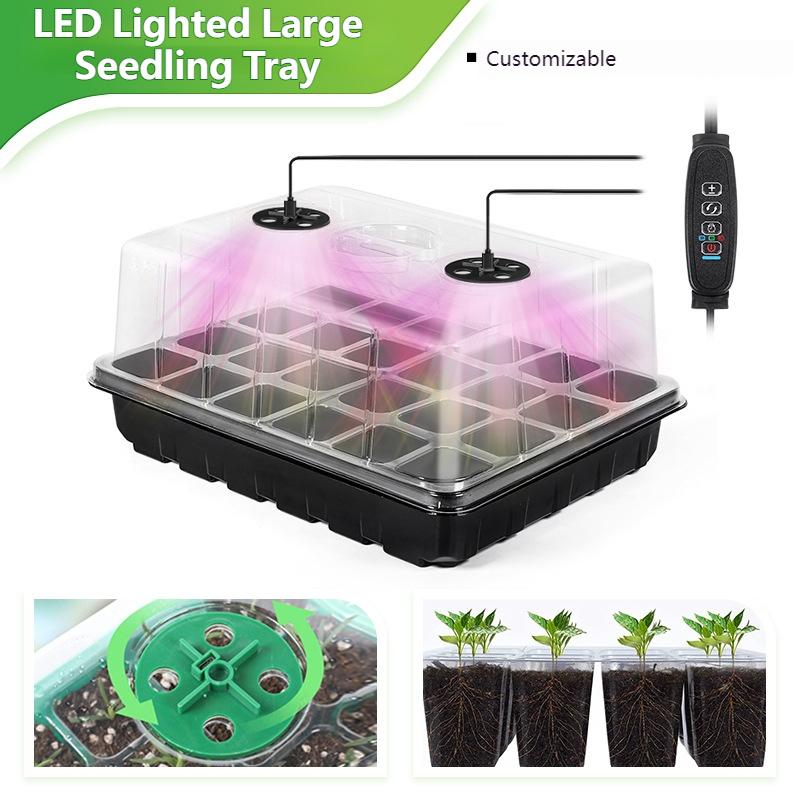 Kit de plateau de semis 24/48  - Dome Propagation Kit avis et prix